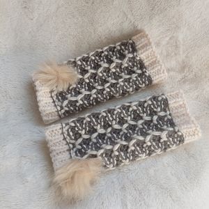 Wool fingerless Gloves